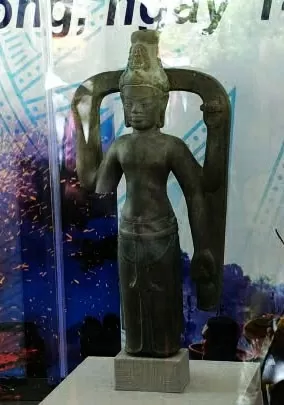 Bảo vật quốc gia tượng Avalokitesvara Bắc Bình - Đỉnh cao của nghệ thuật tạo hình văn hóa Chăm Pa