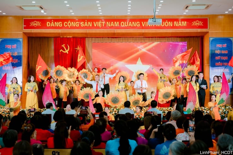 Đại hội phụ nữ Phúc Lợi lần thứ I: Dấu ấn đoàn kết, đổi mới, khát vọng vươn lên- Ảnh 1.
