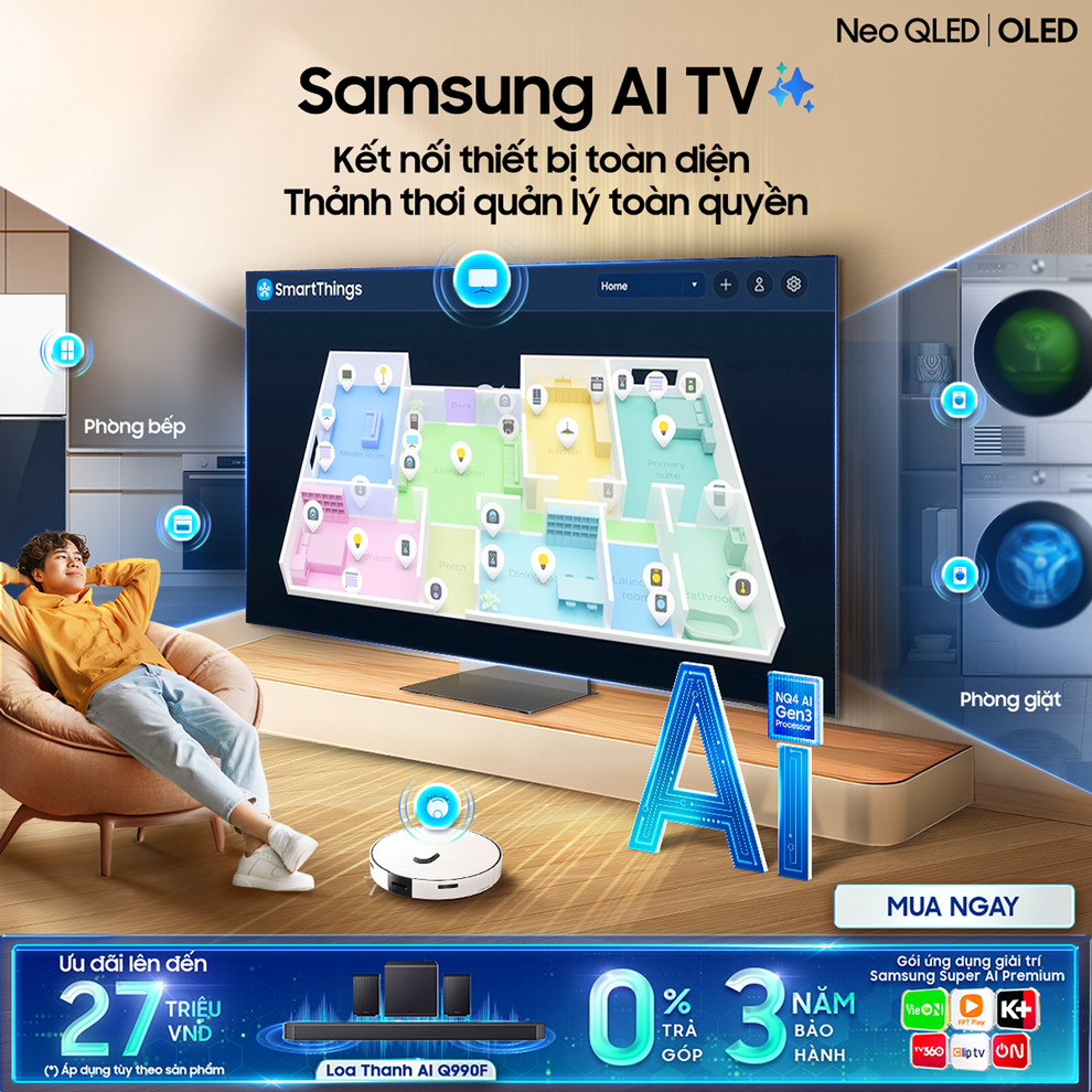 Samsung AI TV 2025 nâng cao trải nghiệm người dùng - 3
