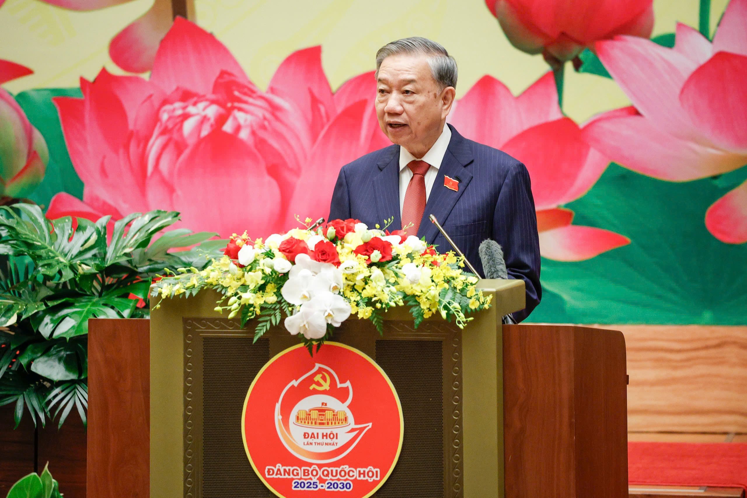 Tổng Bí thư: 'Kiên quyết chống lợi ích nhóm, sự hướng lái chính sách'- Ảnh 1.