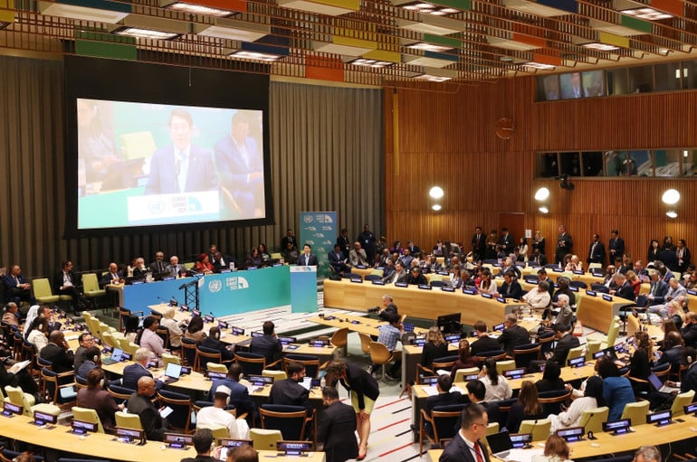 Chủ tịch nước Lương Cường phát biểu tại Hội nghị cấp cao về hành động khí hậu