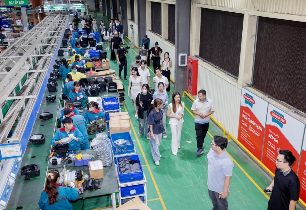 Hơn 30 KOL tham quan hệ thống nhà máy hiện đại của Tập đoàn SUNHOUSE - 2