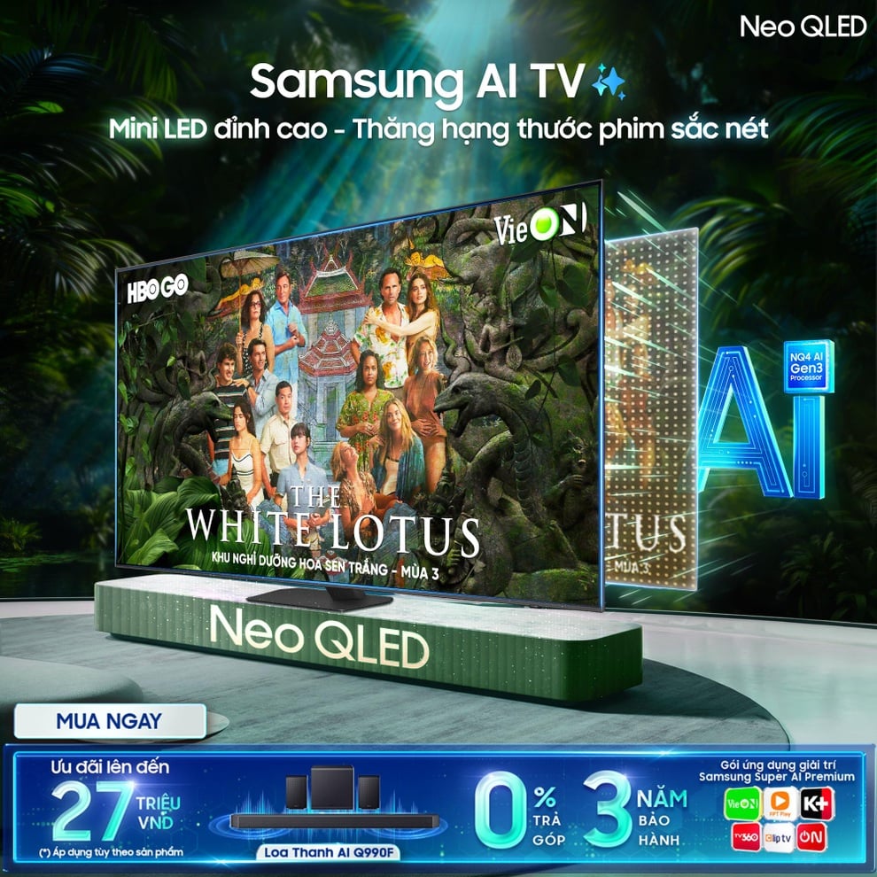 Samsung AI TV 2025 nâng cao trải nghiệm người dùng - 1