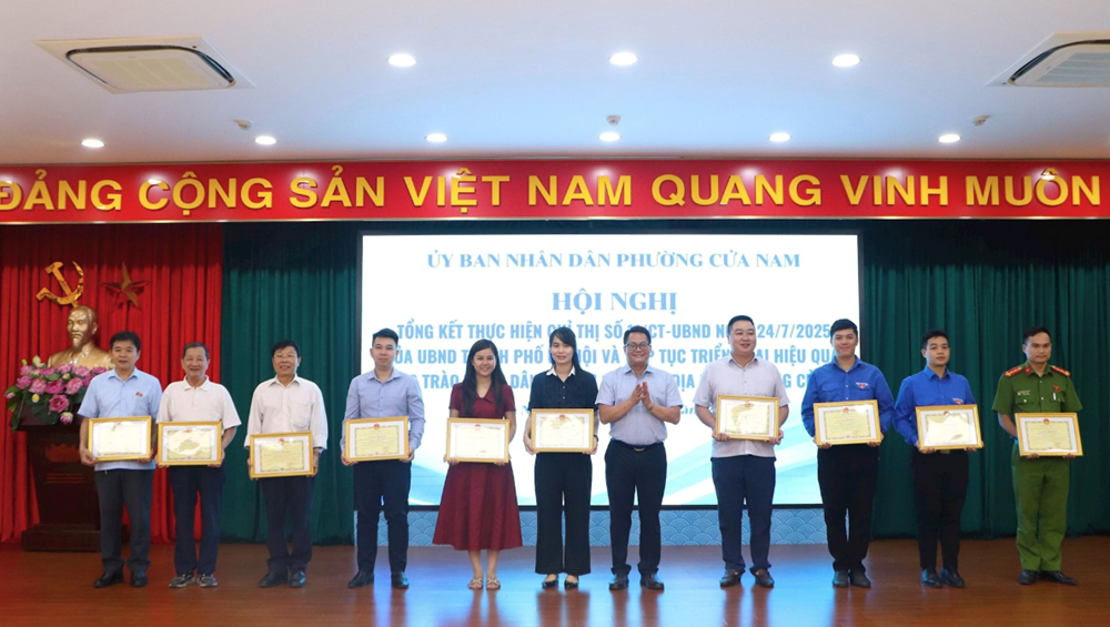 Phường Cửa Nam: Đưa chuyển đổi số gắn chặt với các phong trào thi đua yêu nước - ảnh 2