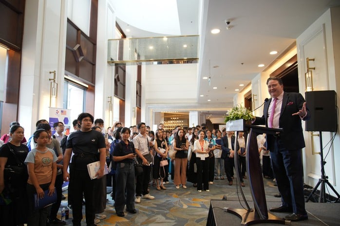 60 trường đại học và cao đẳng Mỹ tham gia triển lãm giáo dục tại Việt Nam - Ảnh 1.