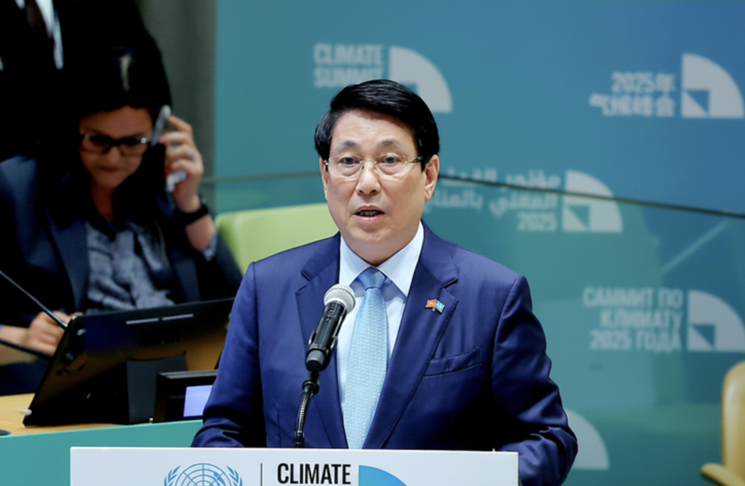 Chủ tịch nước kêu gọi các quốc gia thực hiện cam kết tài chính khí hậu