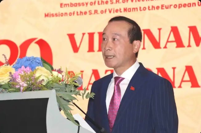 Lễ kỷ niệm 80 năm Quốc khánh Việt Nam tại Bỉ: Khép lại hành trình lưu diễn văn hóa đặc biệt - Ảnh 1.