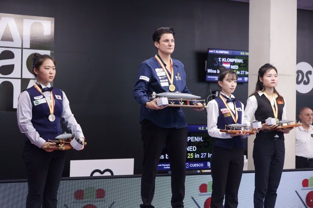 Billiards: Cơ thủ Việt Nam xuất sắc giành huy chương giải nữ vô địch thế giới- Ảnh 2.