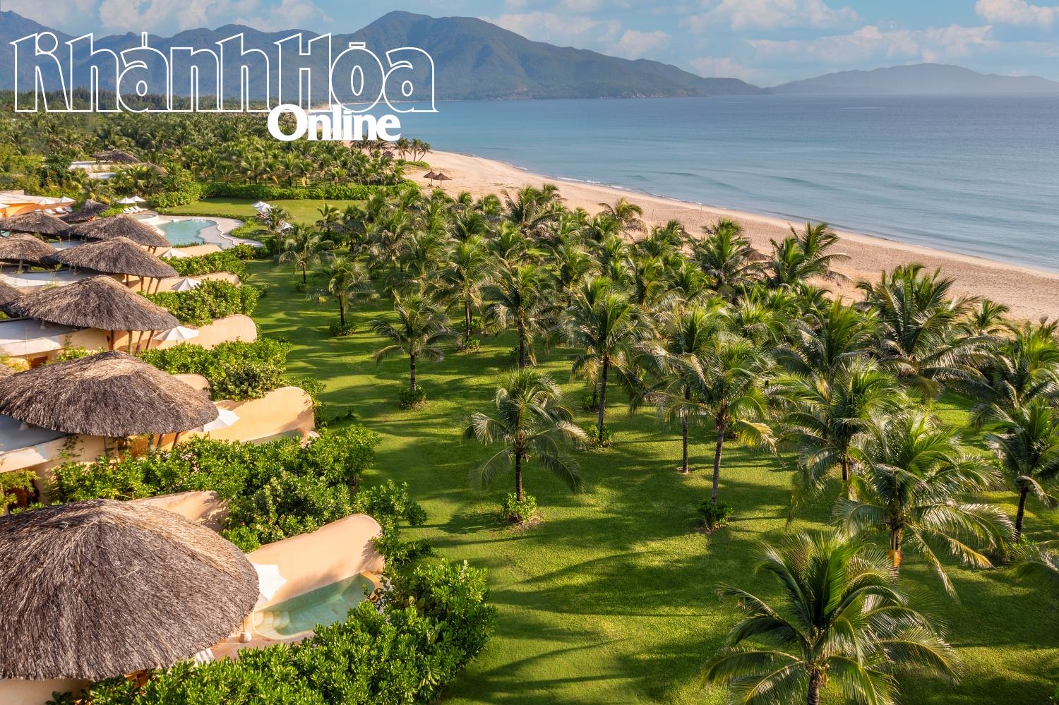 Die üppige Grünfläche von Ana Mandara Cam Ranh