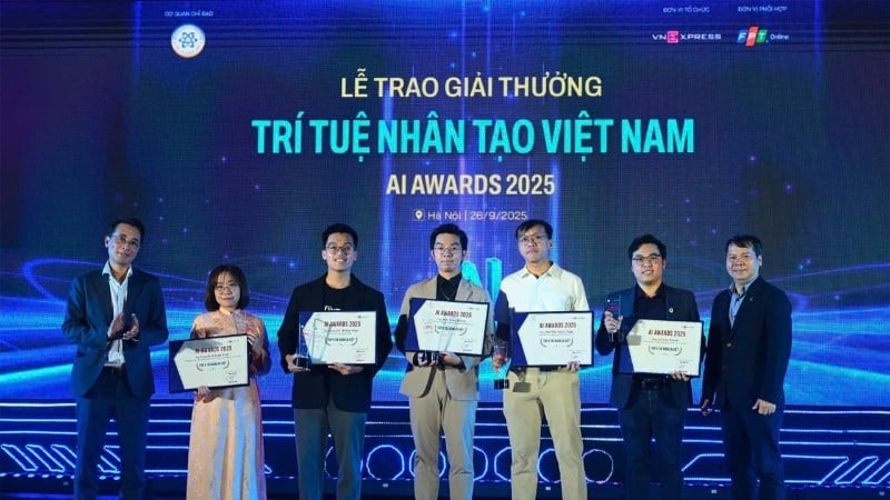 ມອບ 5 ລາງວັນ AI Talents ຂອງຫວຽດນາມ 2025. (ພາບ: TL)