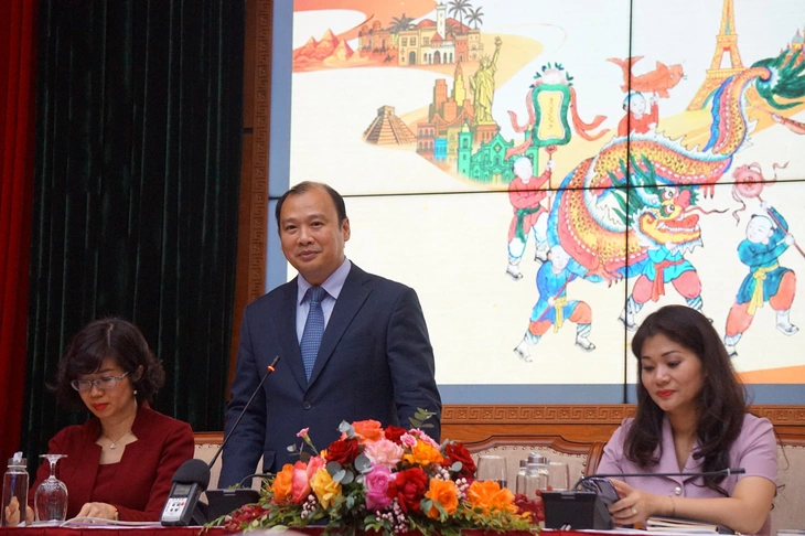 Tung Duong, Truc Nhan, Hoa Minzy និងក្រុមអន្តរជាតិចំនួន 16 សម្តែងនៅមហោស្រពវប្បធម៌ពិភពលោកហាណូយ - រូបថត ១.