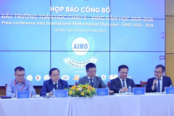 Phát động Đấu trường Toán học Châu Á - AIMO- Ảnh 1.