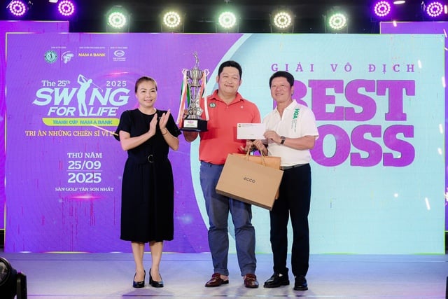 Giải golf từ thiện Swing For Life: Cầu nối tri ân- Ảnh 1.