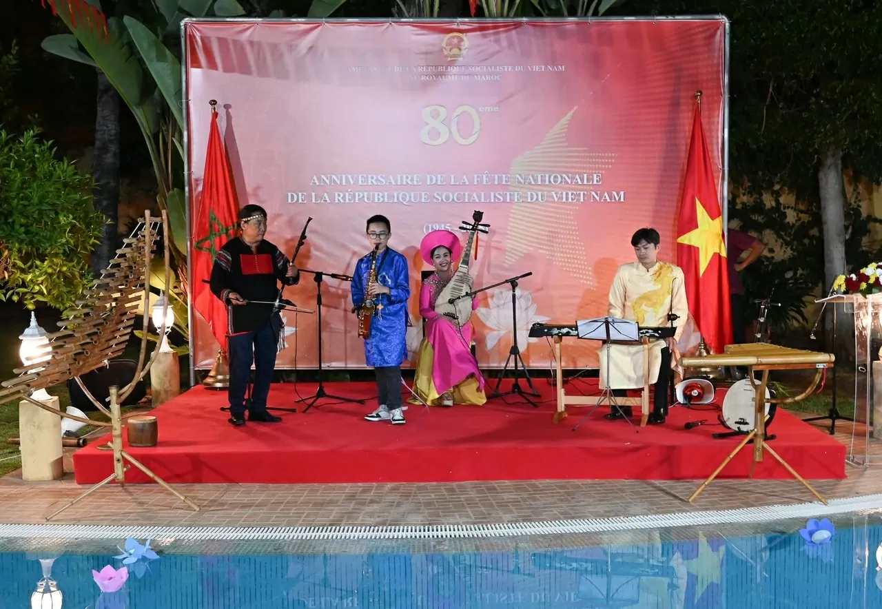 Kỷ niệm 80 năm Quốc khánh tại Rabat: Tôn vinh tình hữu nghị Việt Nam-Morocco