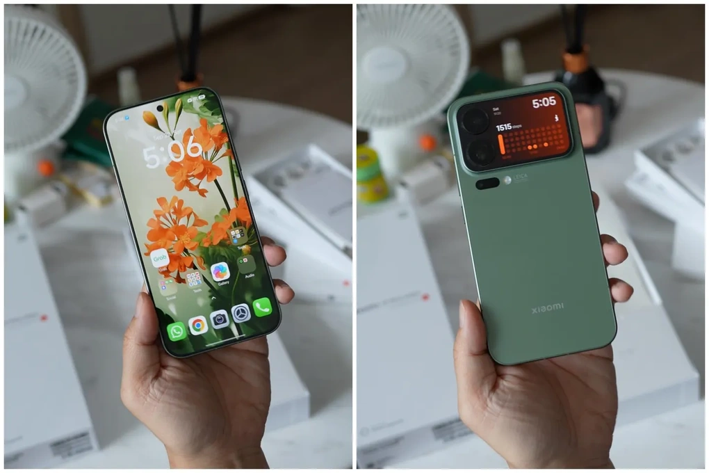 Trên tay điện thoại Xiaomi 17 Pro Max với thiết kế hai màn hình vừa ra mắt - 7