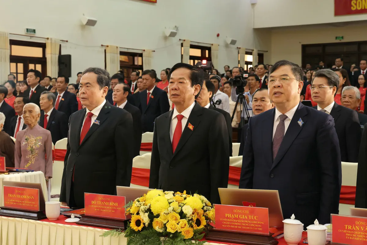 Cần Thơ tổ chức Đại hội Đại biểu Đảng bộ lần thứ I, nhiệm kỳ 2025 - 2030 - Ảnh 5.