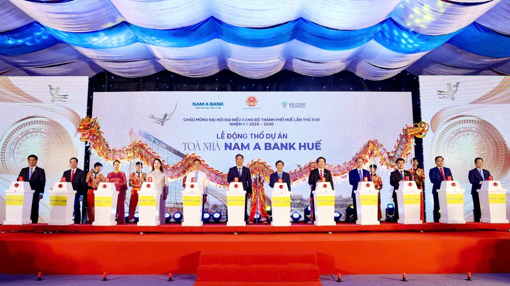 Động thổ tòa nhà Nam A Bank Huế - Công trình xanh gắn kết hành trình di sản miền Trung - 1