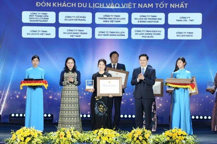 Vinh danh 113 doanh nghiệp, đơn vị tiêu biểu trong lĩnh vực du lịch- Ảnh 3.