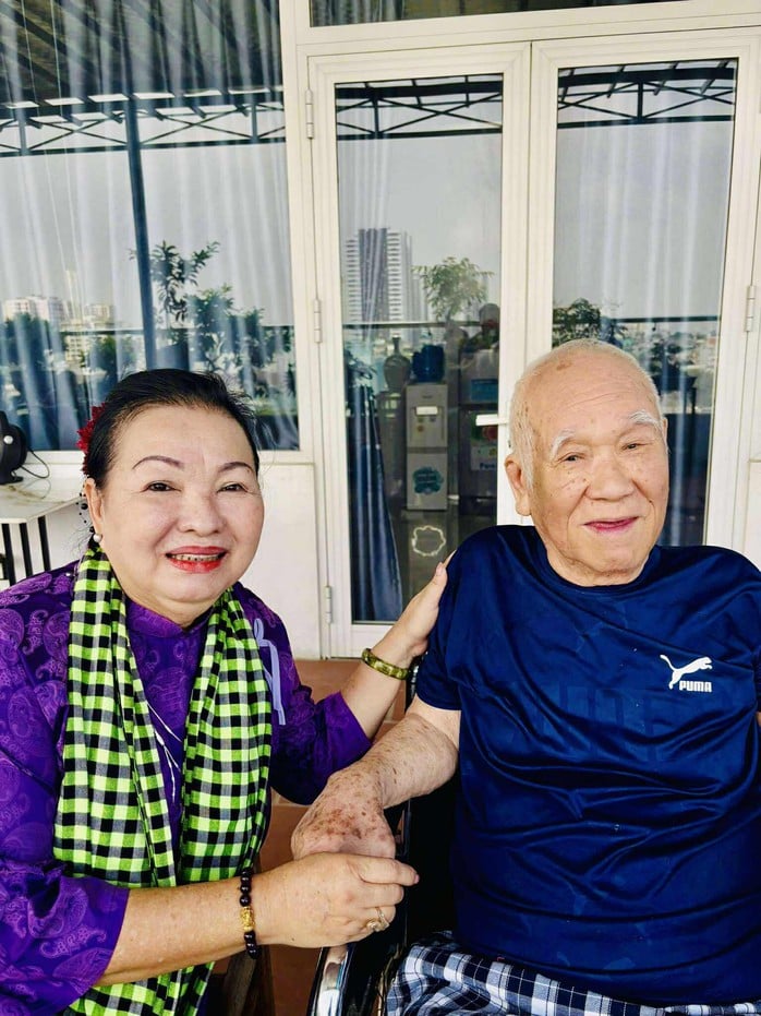 Kiều Mỹ Dung, Trần Thiện và cuộc gặp gỡ đầy xúc động với thầy NSND Nguyễn Ngọc Phương - Ảnh 2.