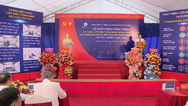 TP.HCM khởi công lưới điện thông minh tại Côn Đảo, hướng đến “đảo xanh – thông minh – đáng sống” - Ảnh 1.