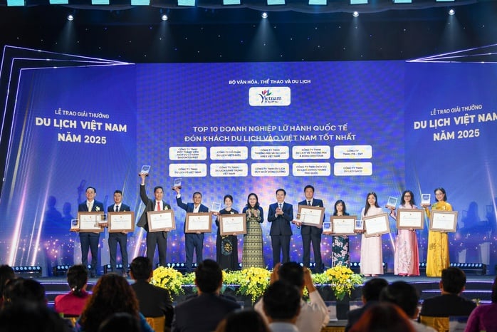 Vinh danh 113 doanh nghiệp, đơn vị tiêu biểu trong lĩnh vực du lịch- Ảnh 1.