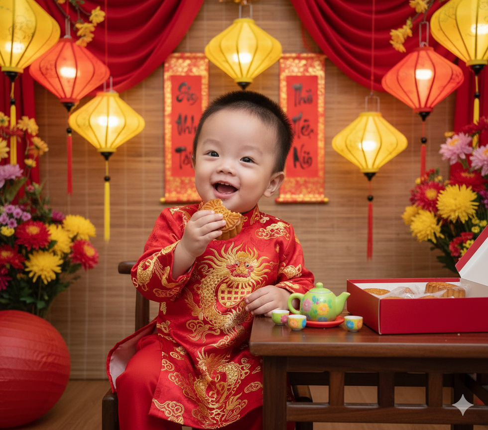 Hướng dẫn dùng AI tạo hình chủ đề Trung thu từ ảnh của chính bạn - 6