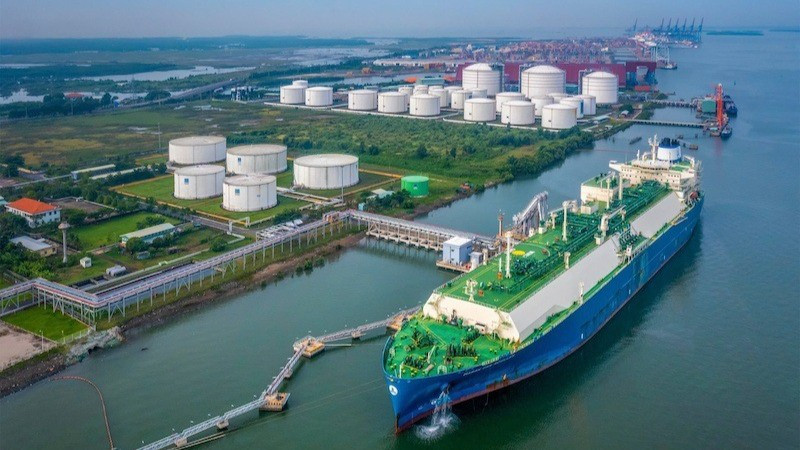 ឃ្លាំងកំពង់ផែ LNG Thi Vai ត្រូវបានវិនិយោគដោយ PV Gas ។