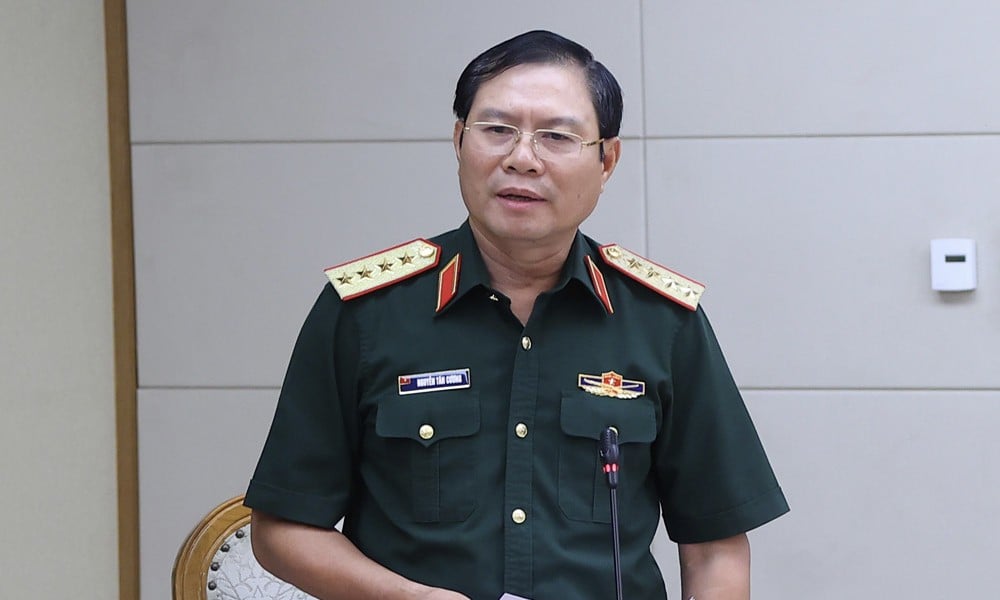 General Nguyen Tan Cuong, Generalstabschef der Vietnamesischen Volksarmee, stellvertretender Verteidigungsminister. (Foto: VGP)