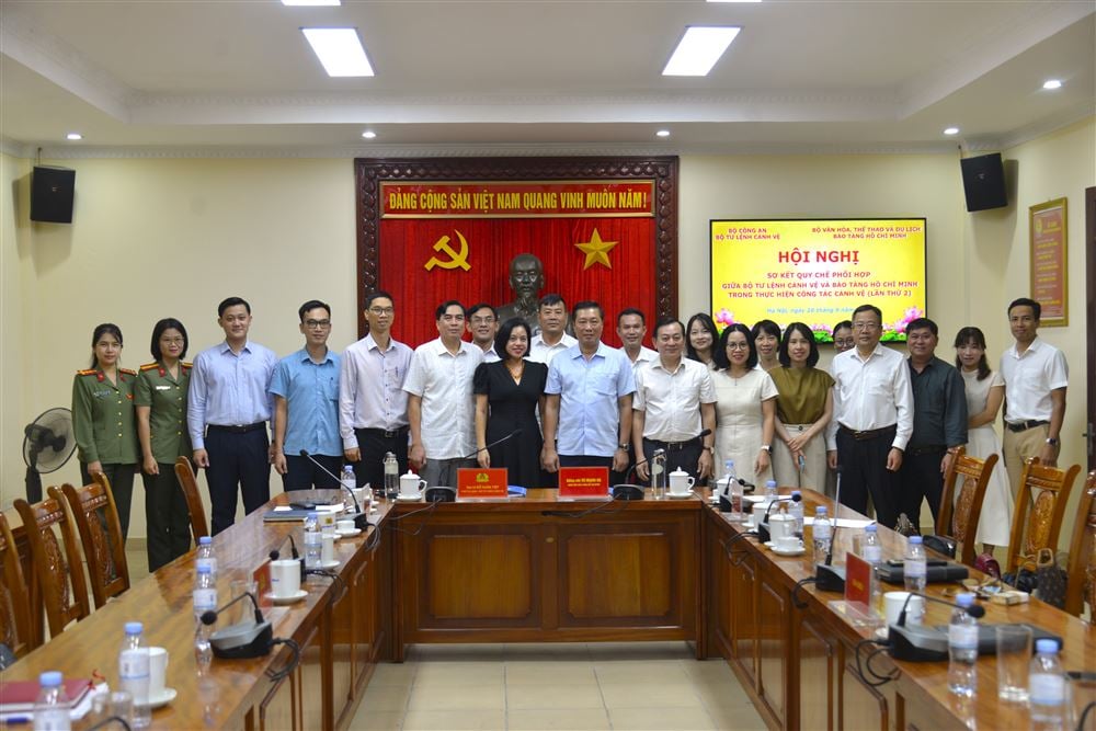 Hội nghị sơ kết Quy chế phối hợp giữa Bảo tàng Hồ Chí Minh và Bộ Tư lệnh Cảnh vệ năm 2025