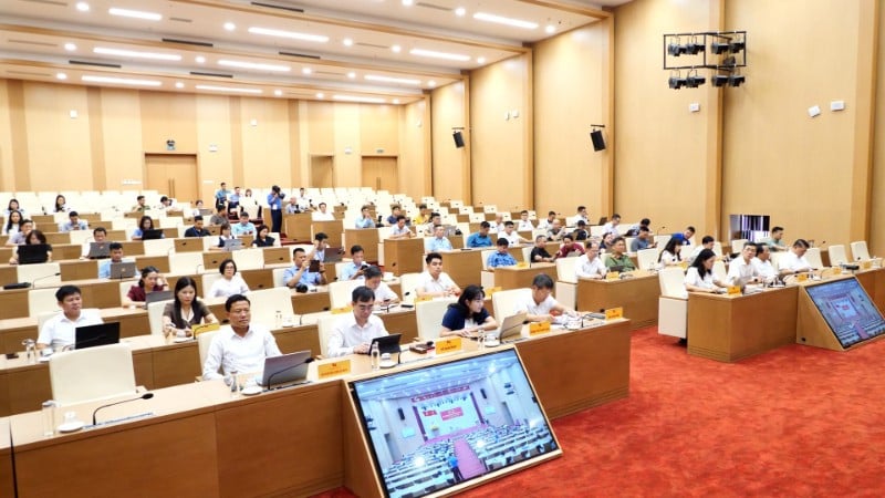 Các đại biểu tham dự Họp báo thông tin về Đại hội đại biểu Đảng bộ tỉnh Lào Cai lần thứ I.