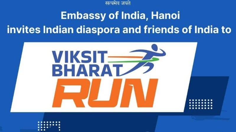 ការរត់ Viksit Bharat នឹងប្រព្រឹត្តទៅនៅទីក្រុងហាណូយជាលើកដំបូង។ (រូបថត៖ គណៈកម្មាធិការរៀបចំ)