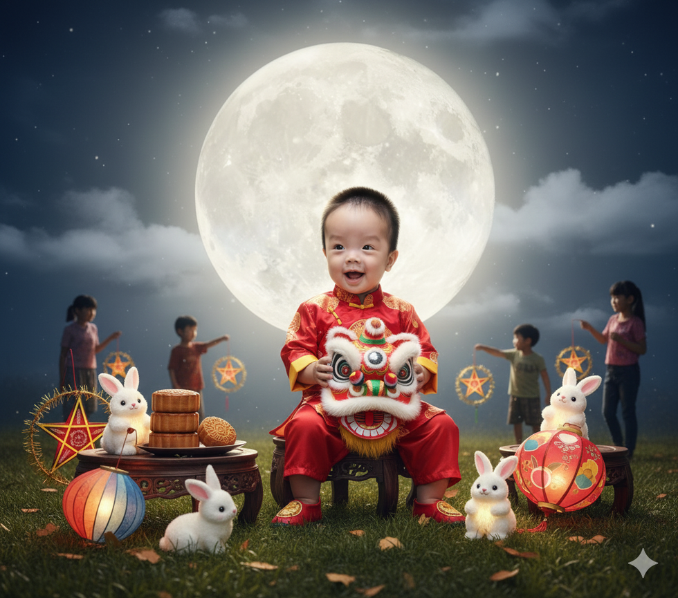 Hướng dẫn dùng AI tạo hình chủ đề Trung thu từ ảnh của chính bạn - 3
