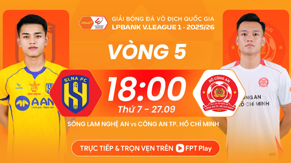 យោបល់លើការប្រកួត SLNA vs CA TP.HCM ម៉ោង 6:00 ល្ងាច ថ្ងៃទី 27 ខែកញ្ញា: Thanh Vinh នៅតែជាកន្លែងគ្រោះថ្នាក់? - រូបថត 1