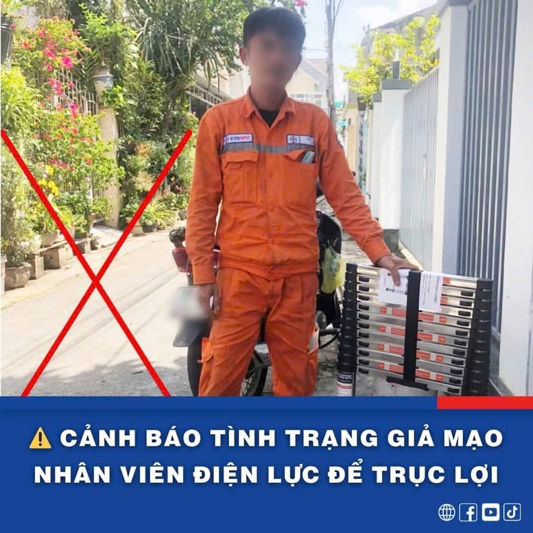EVNSPC cảnh báo tình trạng giả danh nhân viên điện lực lừa đảo cài ứng dụng chăm sóc khách hàng chiếm đoạt tiền- Ảnh 2.