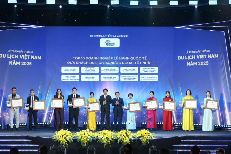 ពានរង្វាន់ទេសចរណ៍វៀតណាមឆ្នាំ 2025 ផ្តល់កិត្តិយសដល់អាជីវកម្មធម្មតាចំនួន 113 និងអង្គភាព -1