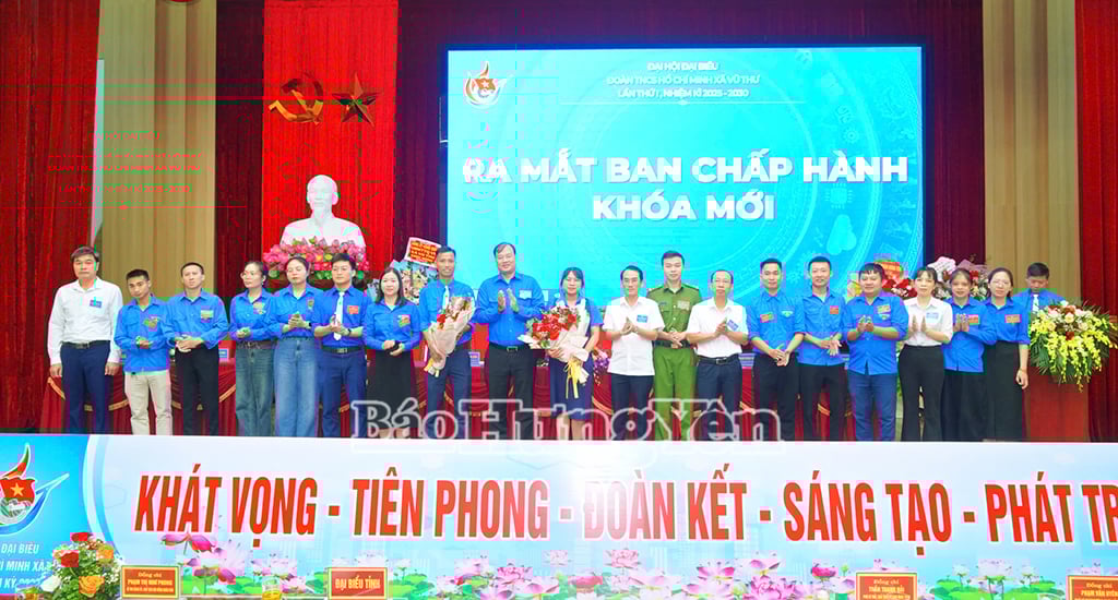 Auf dem Kongress wurde das Exekutivkomitee der kommunistischen Jugendunion Ho Chi Minh der Gemeinde Vu Thu, Amtszeit I, 2025–2030, vorgestellt.