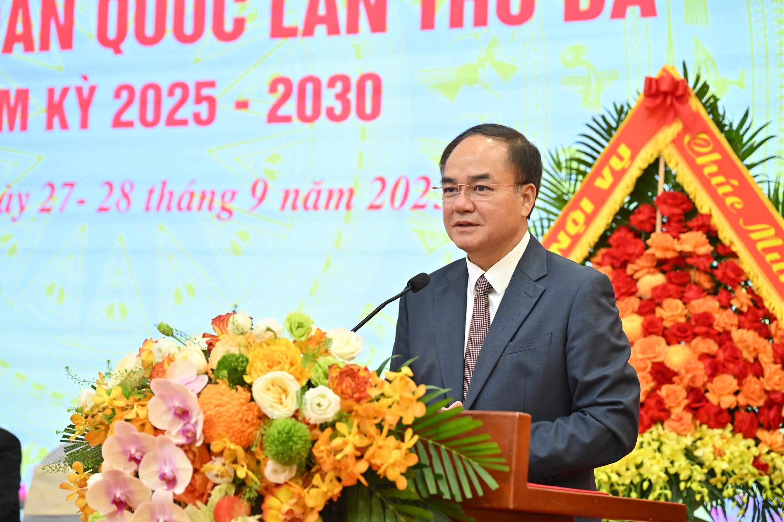 Thứ trưởng Bộ Nội vụ Vũ Chiến Thắng phát biểu chỉ đạo Đại hộiVQK_7691
