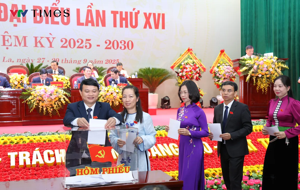 Đại hội Đảng bộ Sơn La khóa XVI: Đặt mục tiêu nhiệm kỳ tới đưa Sơn La trở thành trung tâm kinh tế - xã hội vùng Tây Bắc - Ảnh 7.
