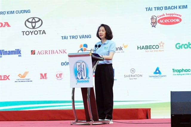 Chung kết giải chạy Báo Hà Nội mới 2025: Lan tỏa thông điệp vì hòa bình- Ảnh 1.