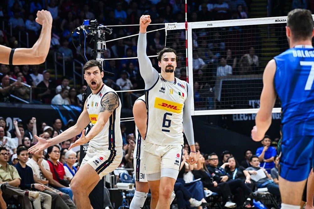 កាលវិភាគប្រកួតបាល់ទះបុរសពិភពលោកចុងក្រោយថ្ងៃទី 28 ខែកញ្ញា៖ អ៊ីតាលីទល់នឹងប៊ុលហ្គារី - រូបថត 1