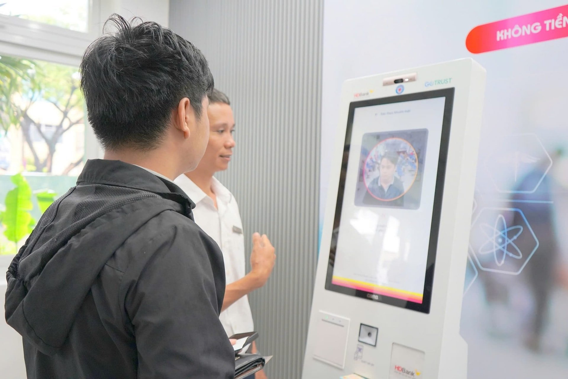 Medizinischer Kiosk im Danang-Krankenhaus