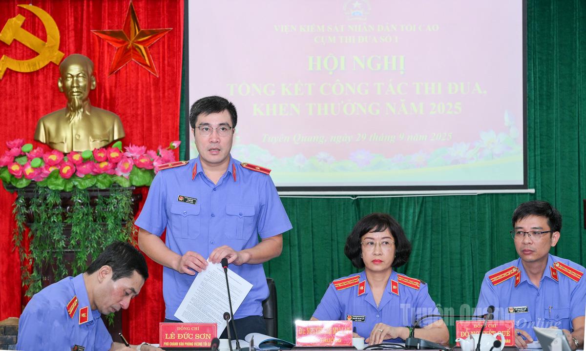 តំណាង​ការិយាល័យ​លទ្ធកម្ម​ប្រជាជន​កំពូល​បាន​ថ្លែង​ក្នុង​សន្និសីទ។