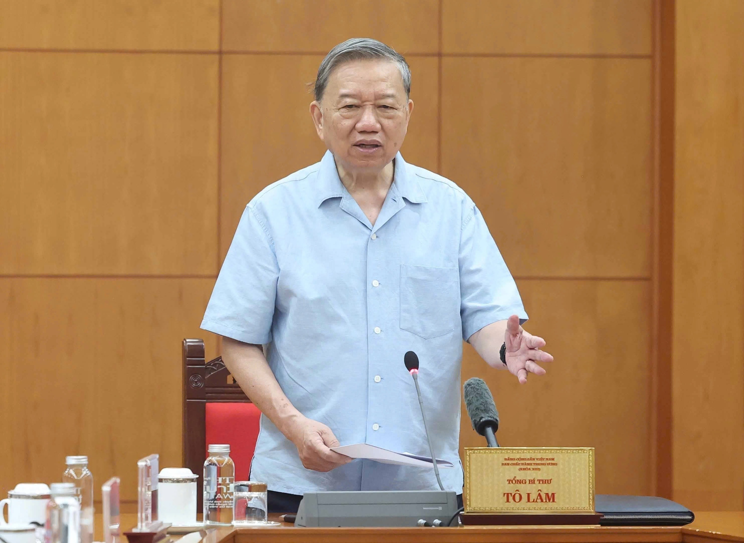 Tổng Bí thư: Thanh tra việc cấp phép khai thác khoáng sản trong cả nước - Ảnh 1.