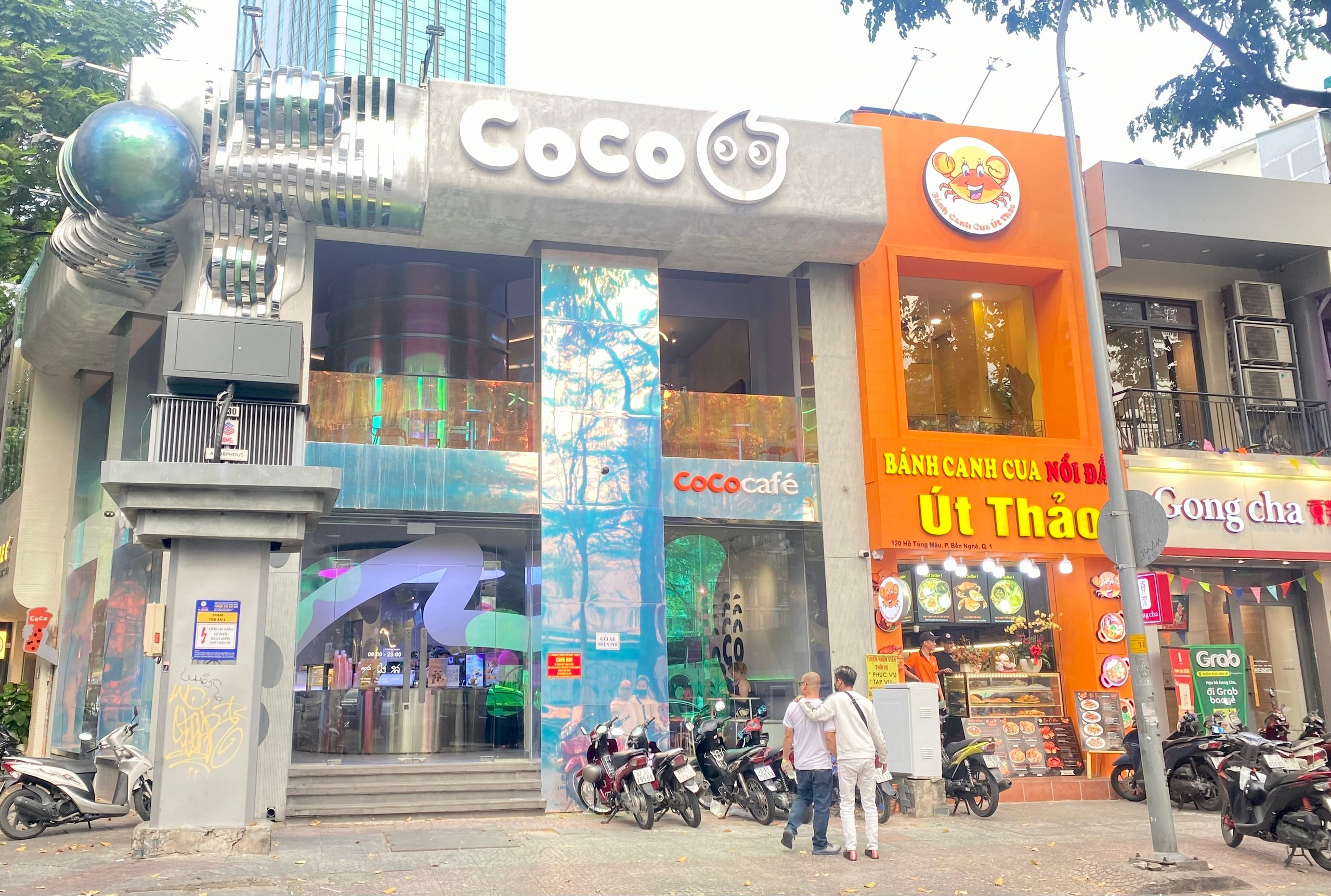 Chuỗi cà phê đua nhau 