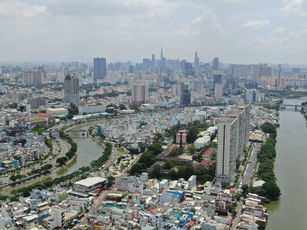 Městská oblast ve čtvrti Phu Dinh, HCMC. Foto: THANH HIEN