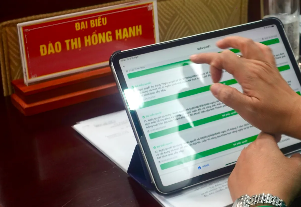 Hội đồng Nhân dân TP Hồ Chí Minh họp chuyên đề tháo gỡ những vướng mắc sau hợp nhất - Ảnh 5.