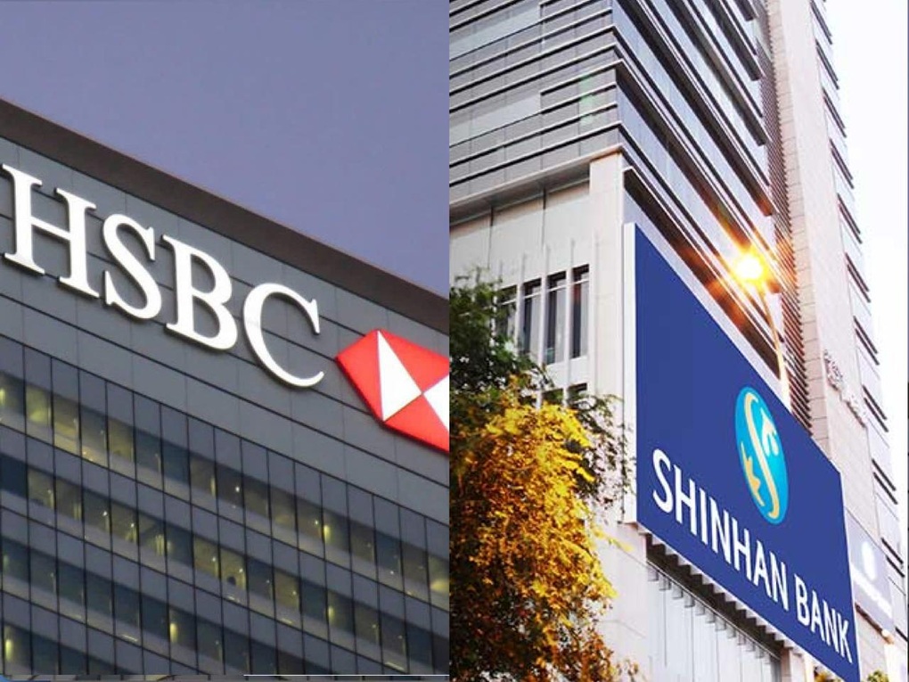 Ngân hàng ngoại HSBC và Shinhan tại Việt Nam báo lãi giảm  - 1
