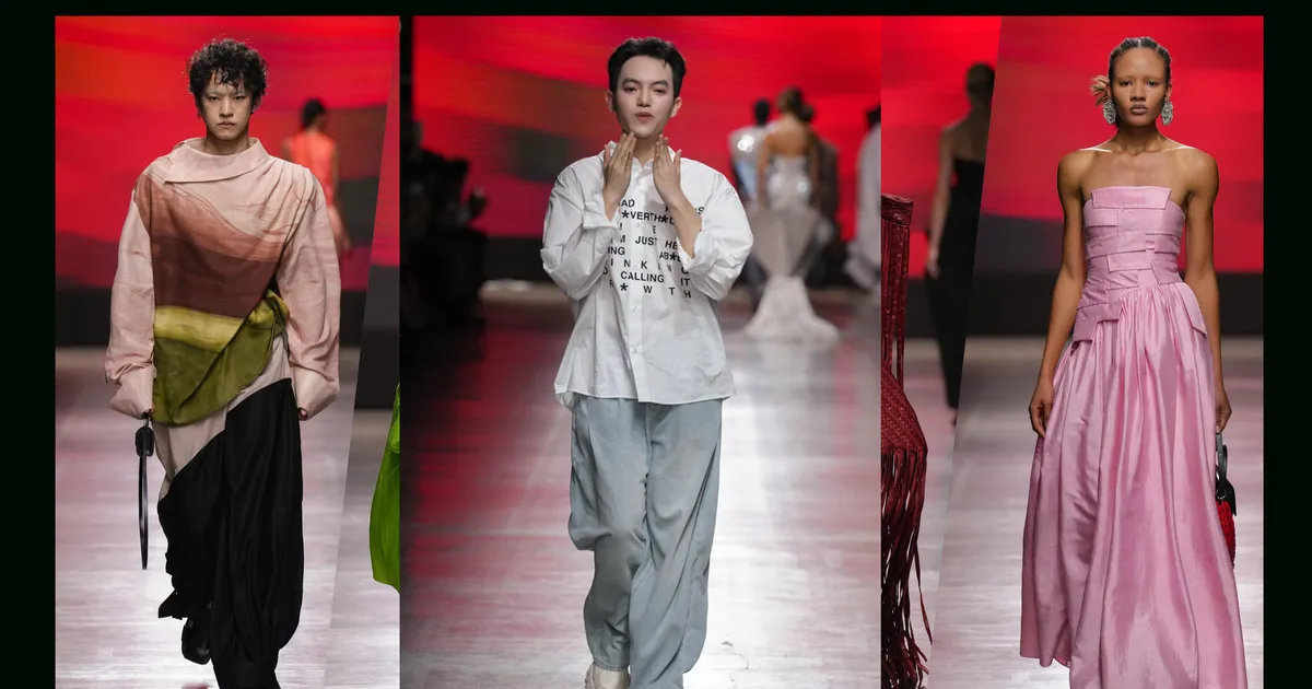 Phan Đăng Hoàng đưa nhiều chất liệu lụa Việt Nam đến kinh đô thời trang Milan