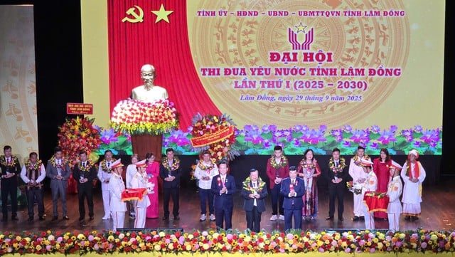 Phó chủ tịch nước Võ Thị Ánh Xuân phát động thi đua yêu nước tại Lâm Đồng - Ảnh 1.