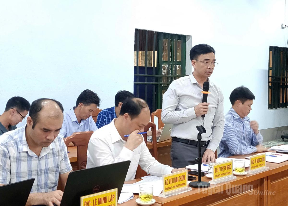 ថ្នាក់​ដឹក​នាំ​ឃុំ Can Ty បាន​រាយការណ៍​អំពី​ការ​អនុវត្ត​ការងារ​ចំណូល និង​ចំណាយ​ថវិកា បន្ទាប់​ពី​ការ​រួម​បញ្ចូល​គ្នា​អស់​រយៈពេល​ជាង ២​ខែ។